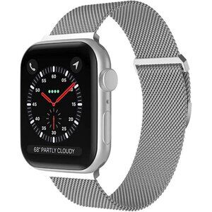 NWT Target Worryfree Gadgets Metal Mesh Magnetic Apple Watch Band 42/44/45/49mm